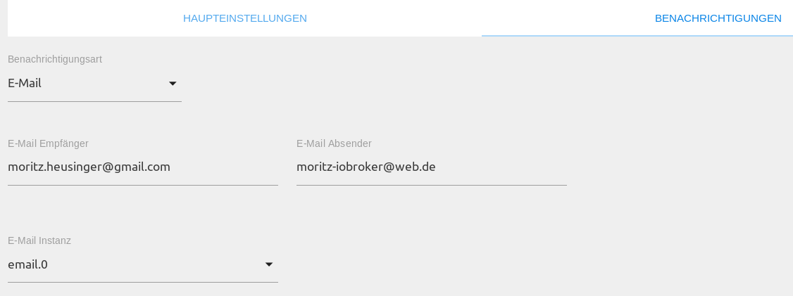 Adapter Notifications