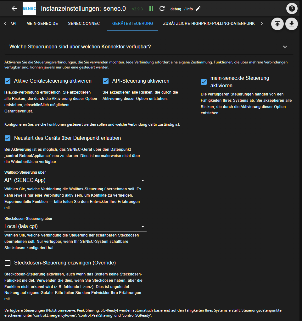 Gerätesteuerung