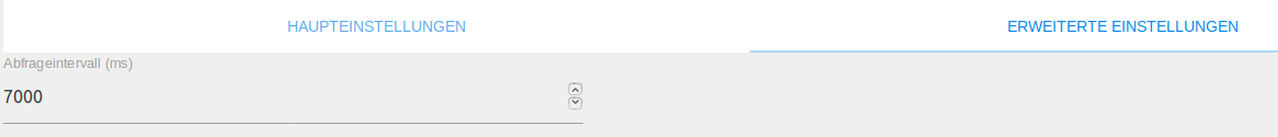 Advanced Settings