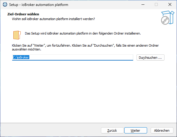 Installation folder