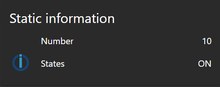 Static information