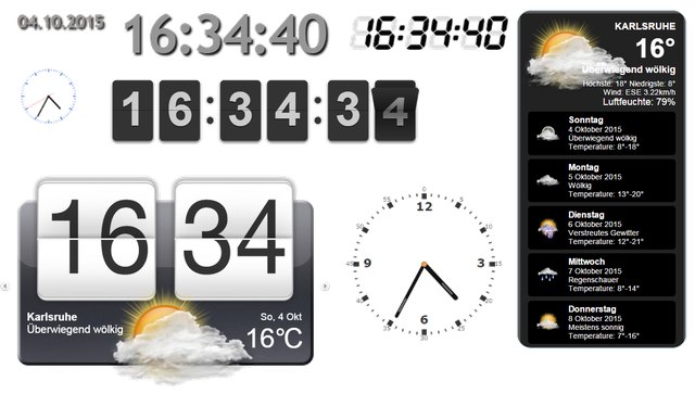 Time and weather