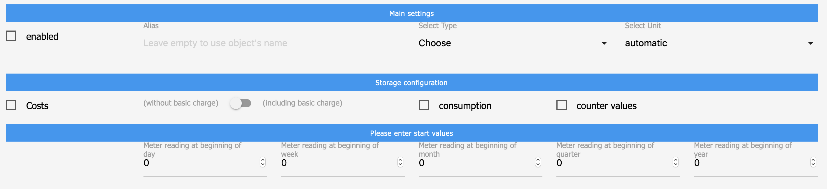 Source state settings