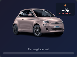 Fahrzeug-Ladestand Widget